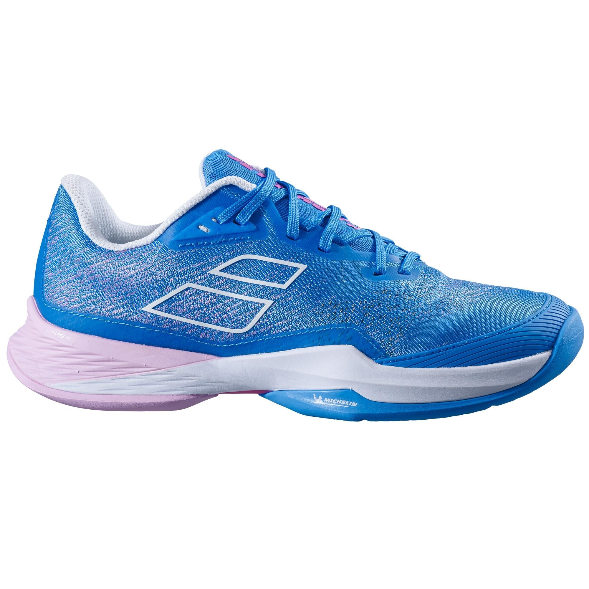 Babolat Womens Jet Mach III Sand Grass Tennis Shoes - French Blue-Bruntsfield Sports Online