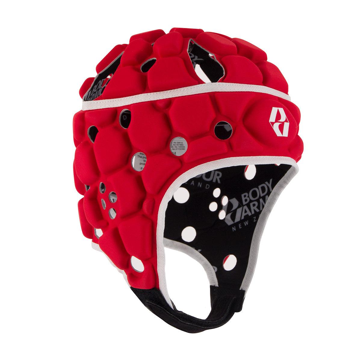 Body Armour Ventilator Headguard Jr - Red-Bruntsfield Sports Online