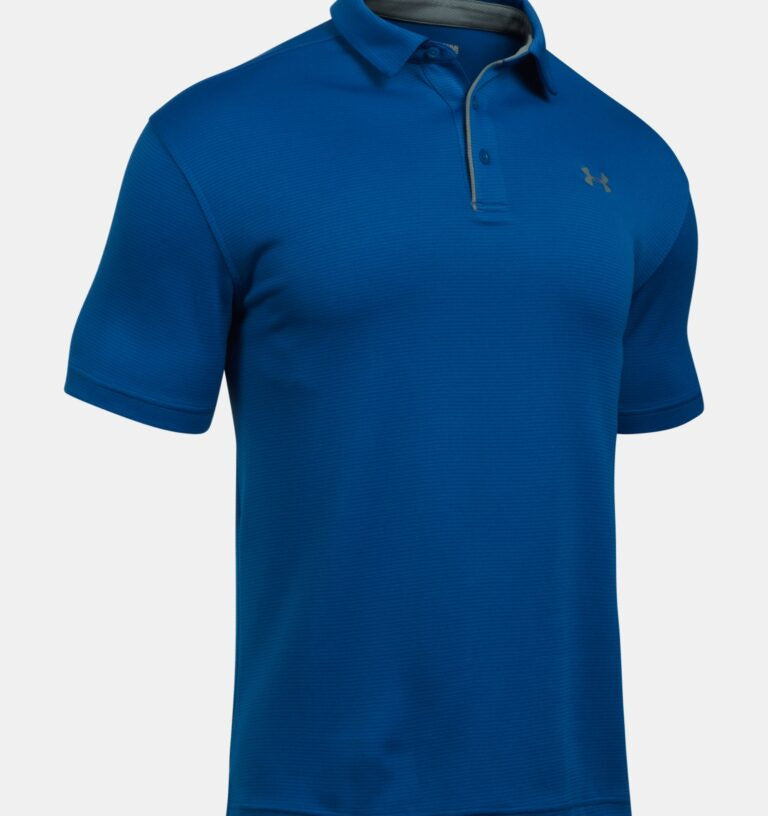 Men's Under Armour Tech Polo - Royal Blue