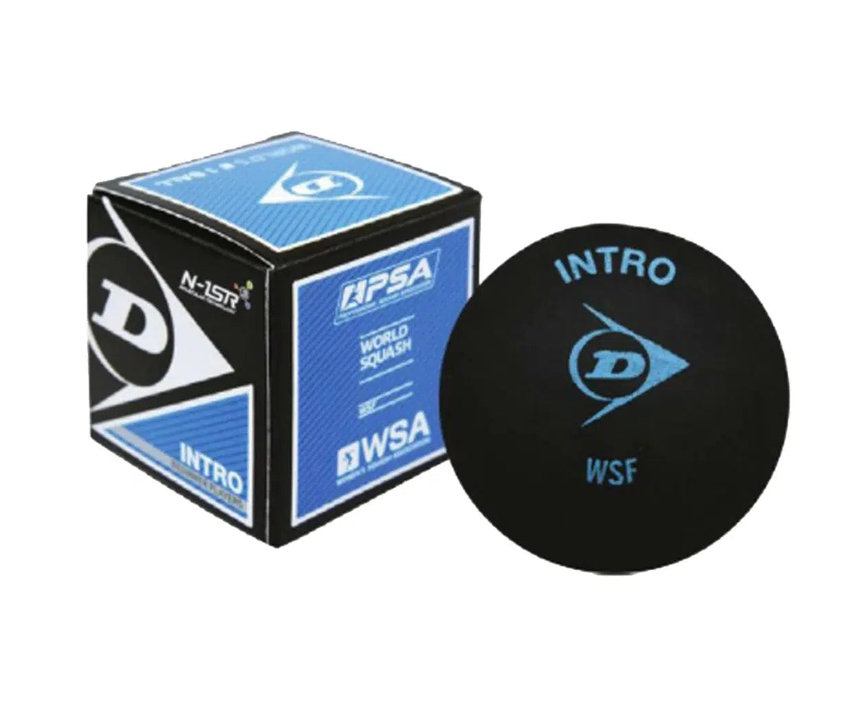 Dunlop Intro ( Blue Dot) Squash Ball-Bruntsfield Sports Online