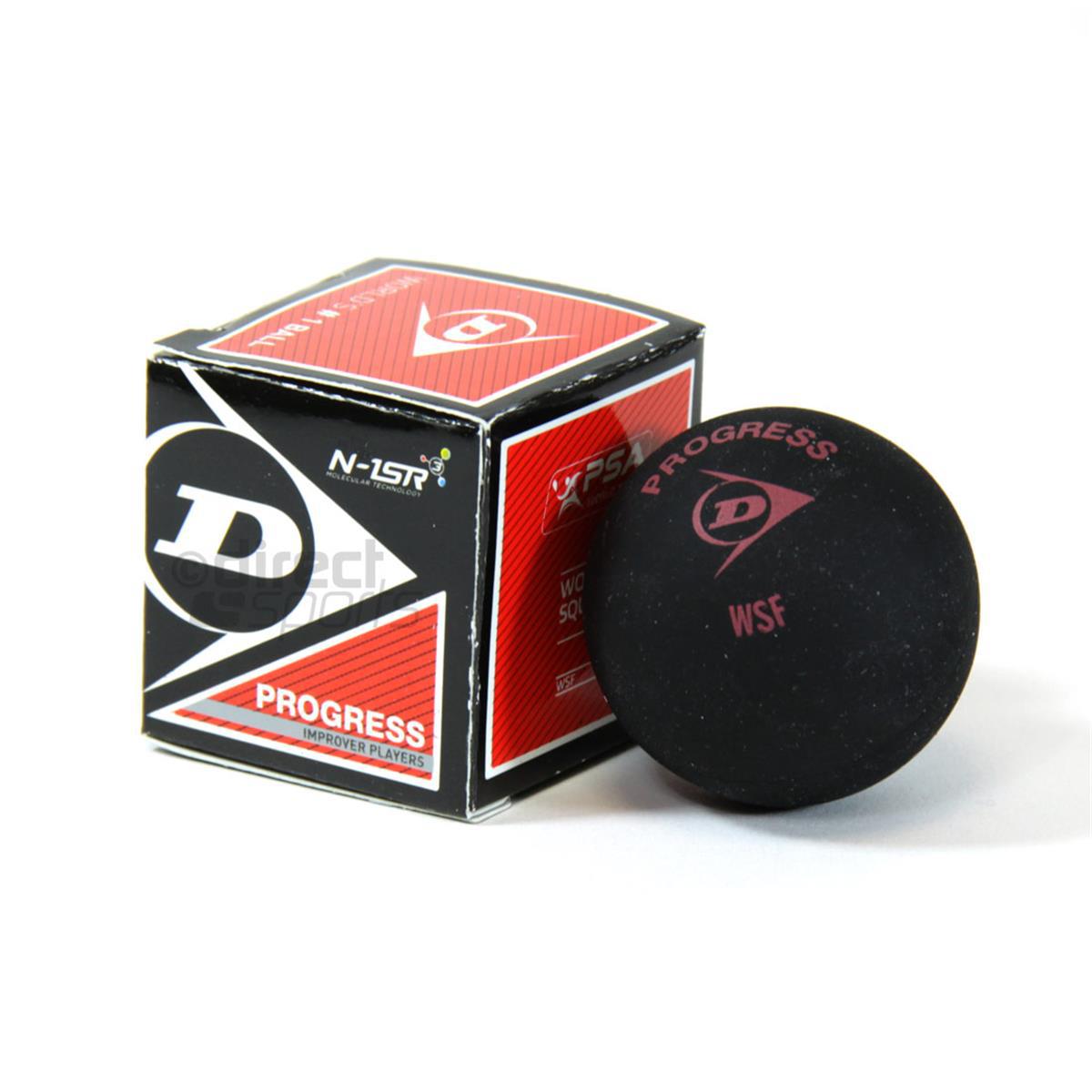 Dunlop Progress (Red Dot) Squash Ball-Bruntsfield Sports Online