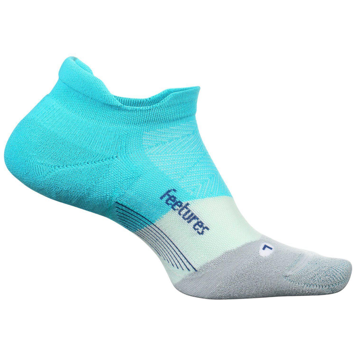 Feetures Elite Light Cushion No Show Tab Socks - A I Aqua-Bruntsfield Sports Online