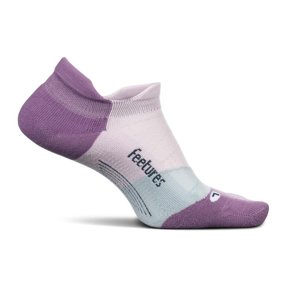 Feetures Elite Light Cushion No Show Tab Socks - Purple Nitro-Bruntsfield Sports Online