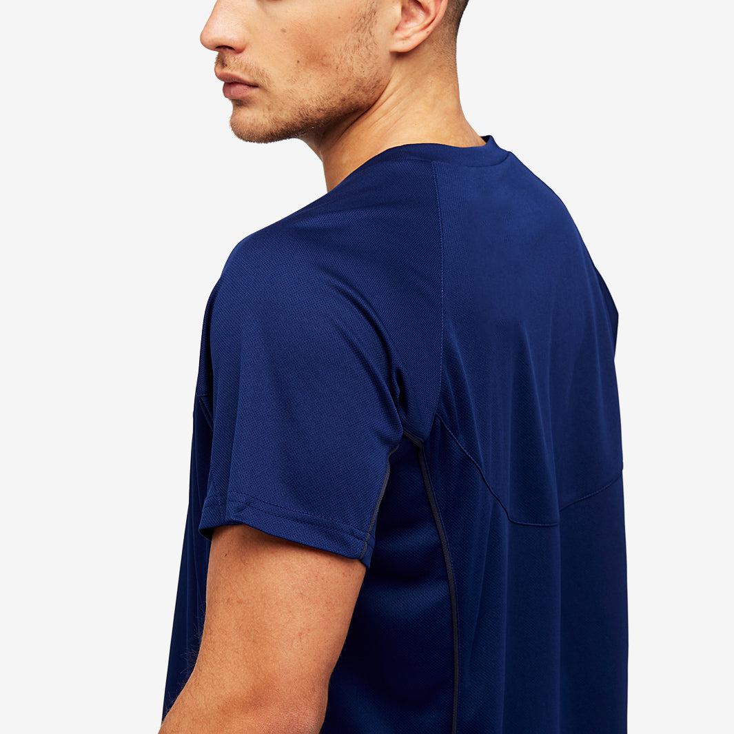 Gray-Nicolls Matrix S/S Tee Shirt-Navy-Bruntsfield Sports Online