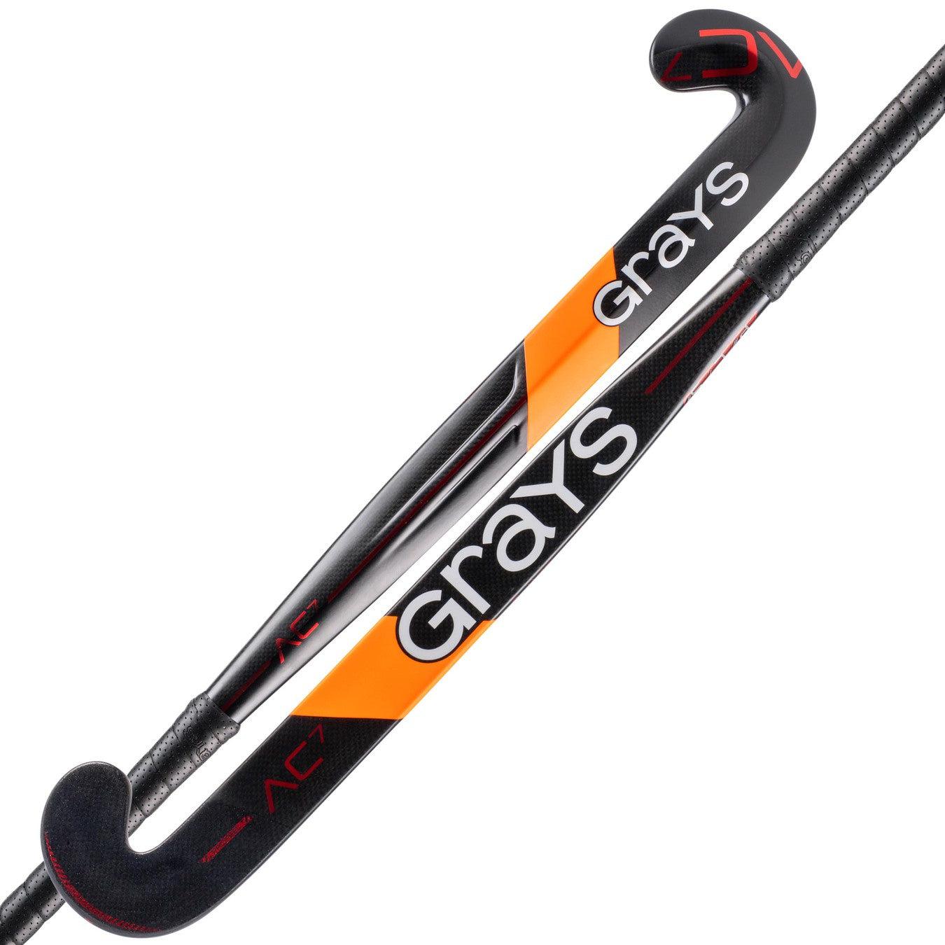 Grays AC7 Dynabow S Hockey Stick Black/Red-Bruntsfield Sports Online