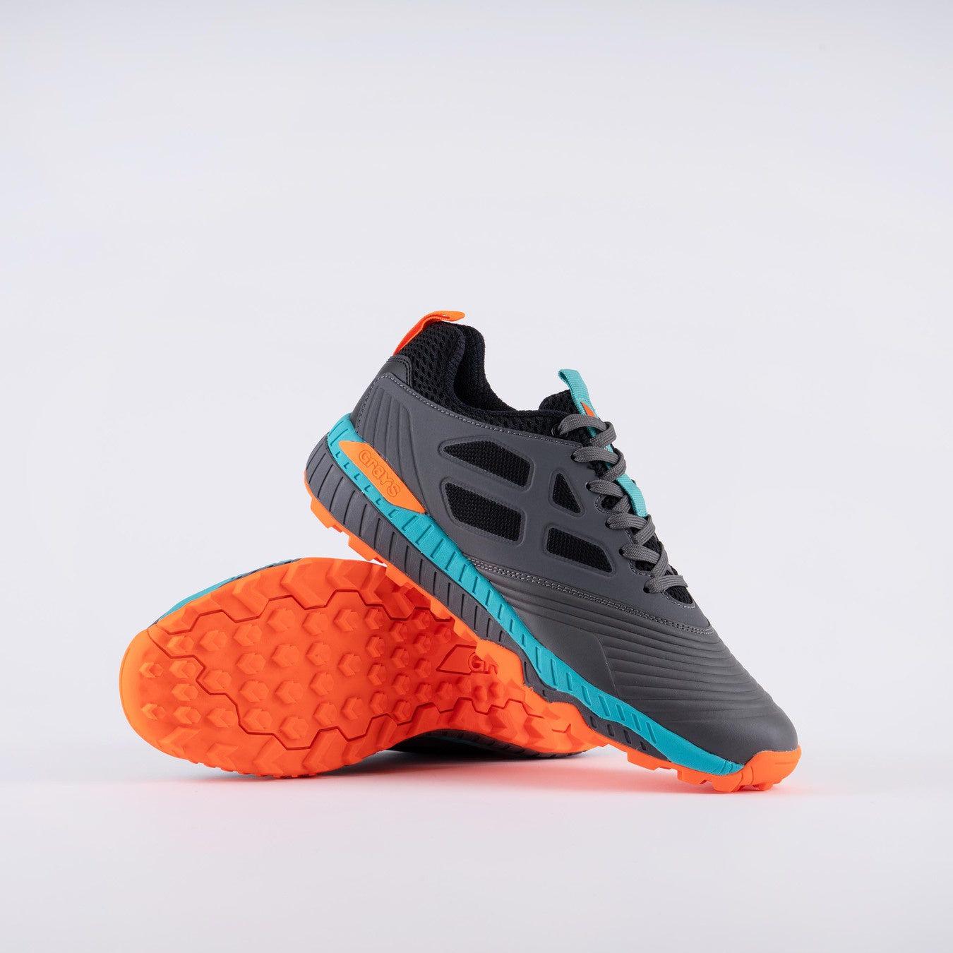 Grays Blitz Hockey Shoe - Charcoal/Teal-Bruntsfield Sports Online