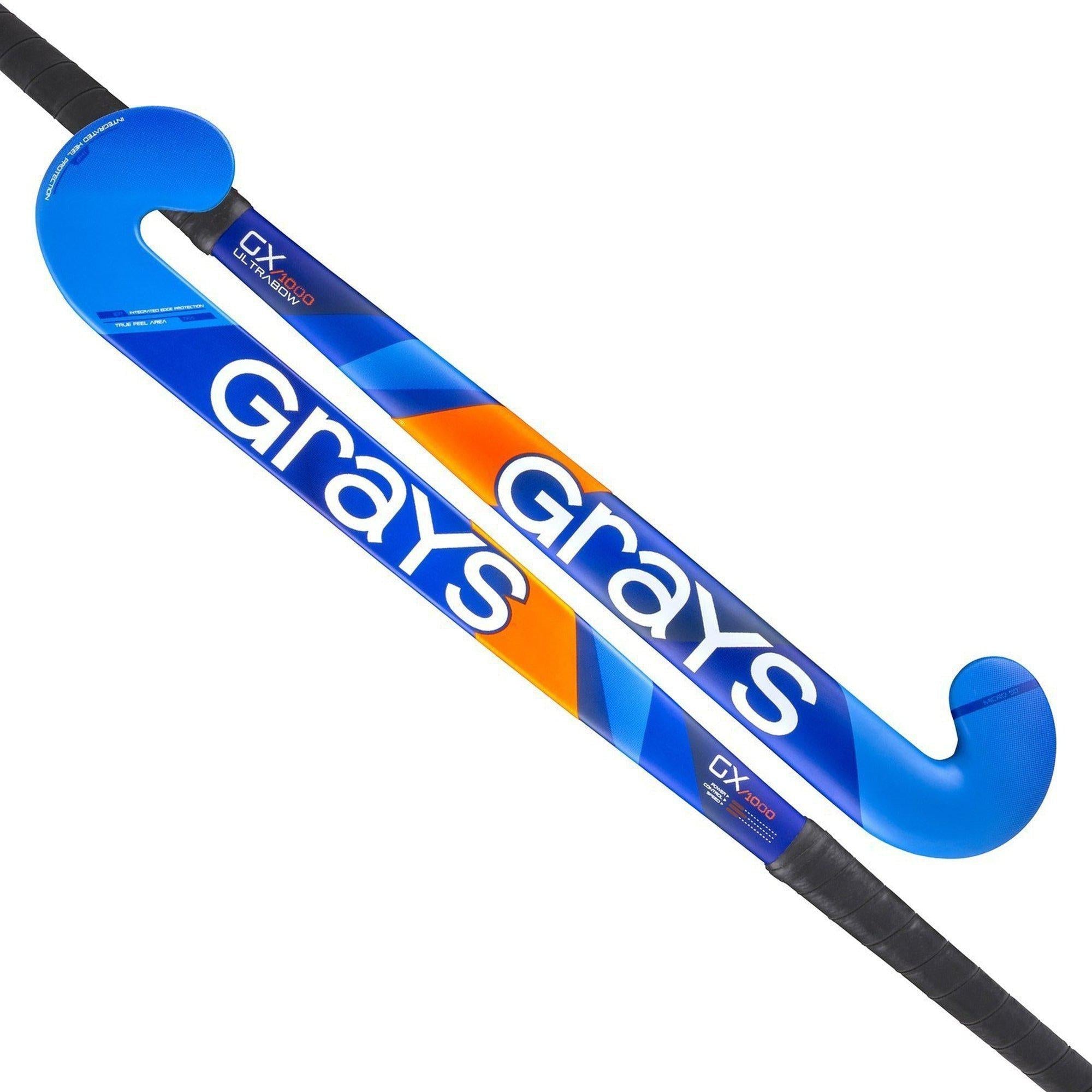 Grays GX1000 Ultrabow Composite Jr Hockey Stick - Blue-Bruntsfield Sports Online