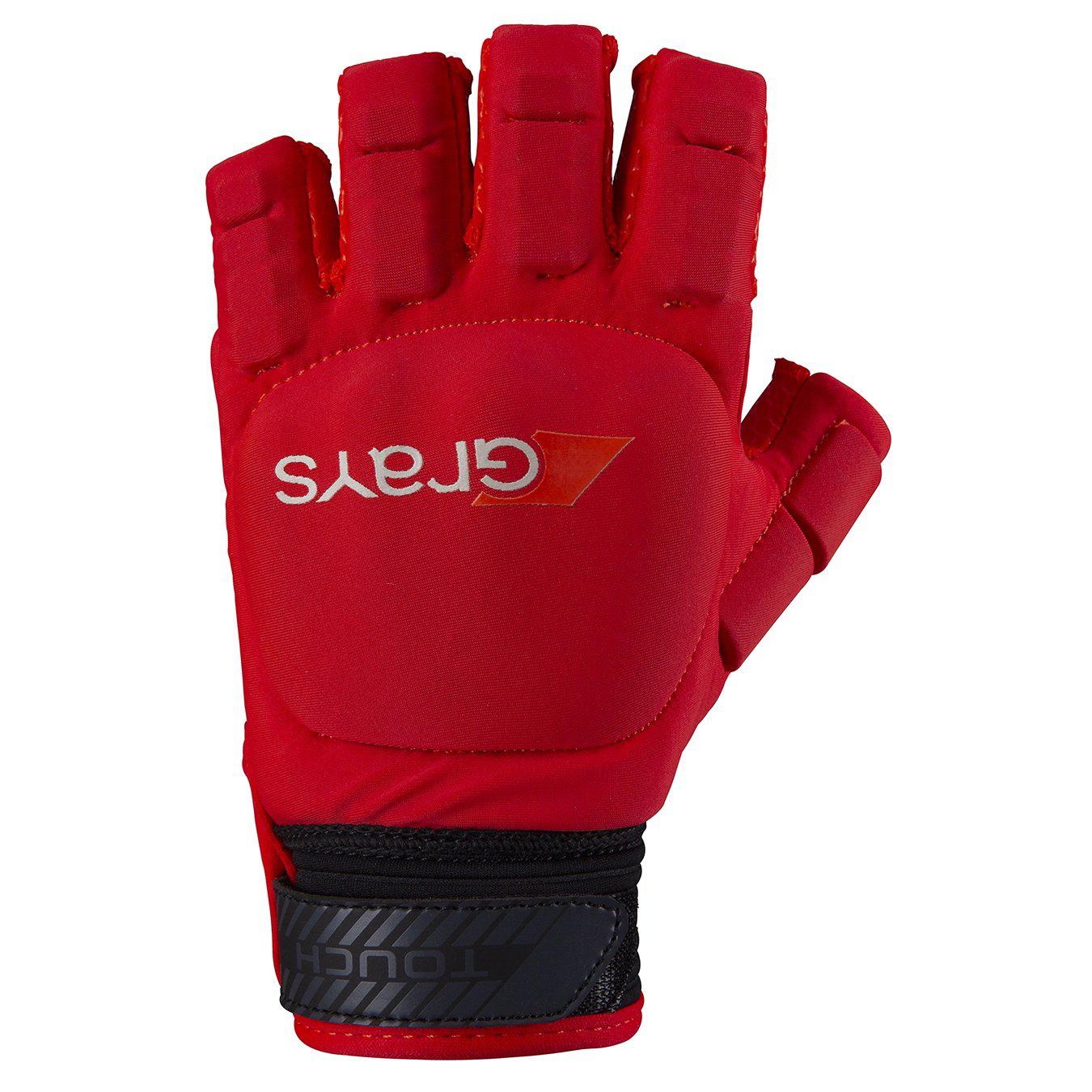 Grays Touch Glove - Fluo Red-Bruntsfield Sports Online