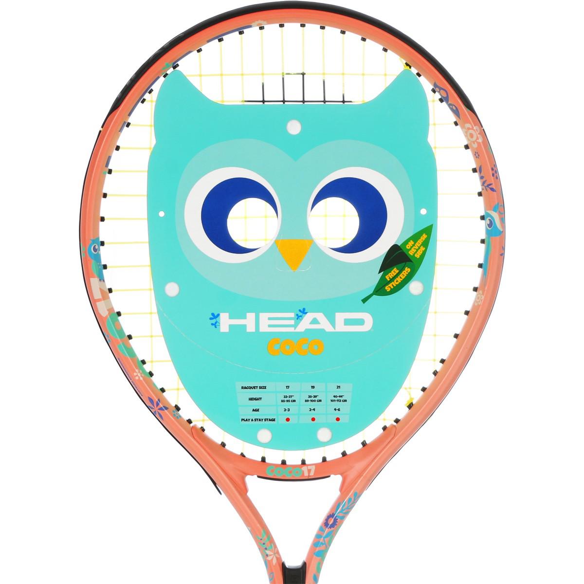 Head Coco 17" Junior Tennis Racket-Bruntsfield Sports Online