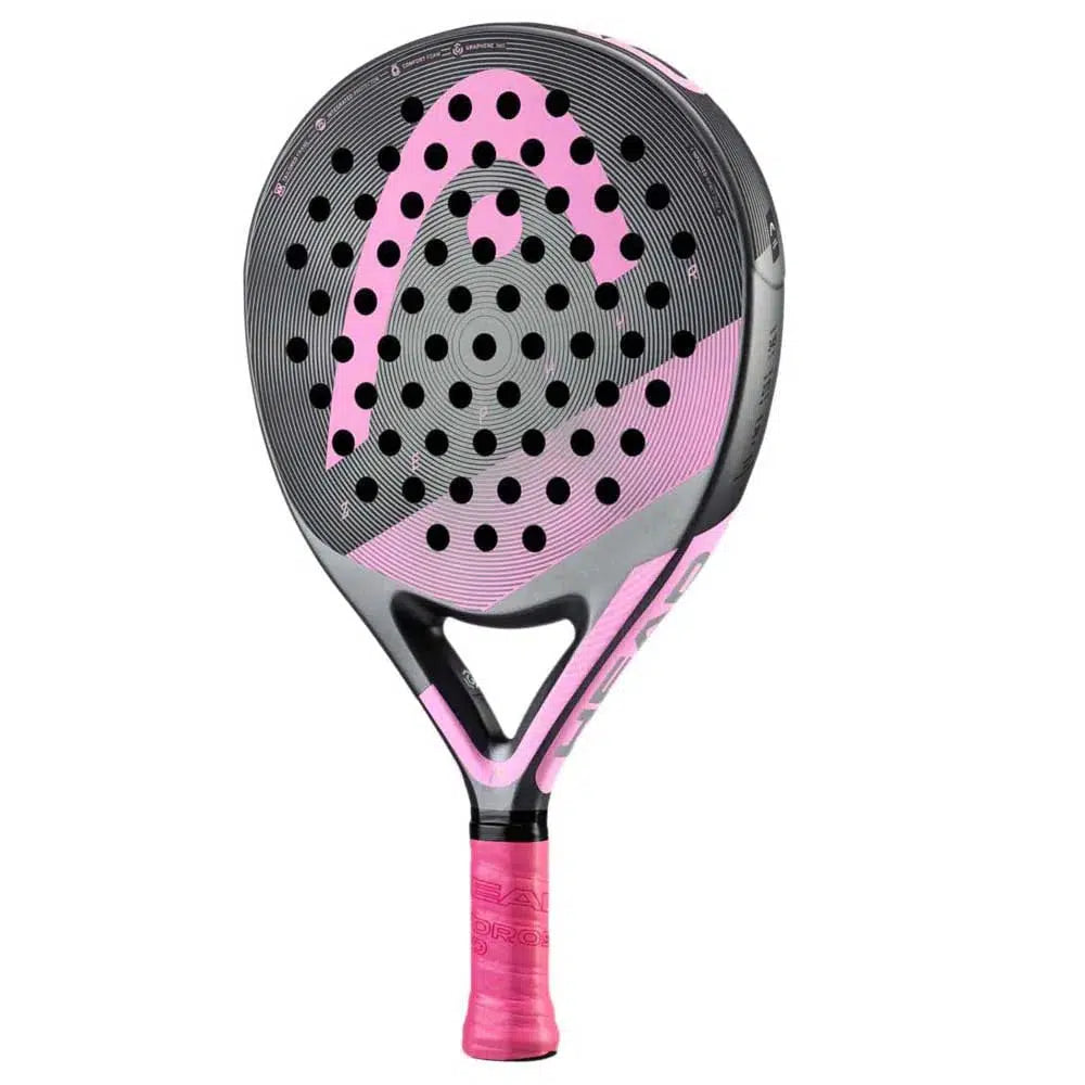 Head Graphene 360 Zephyr (Pink) Padel Racket-Bruntsfield Sports Online