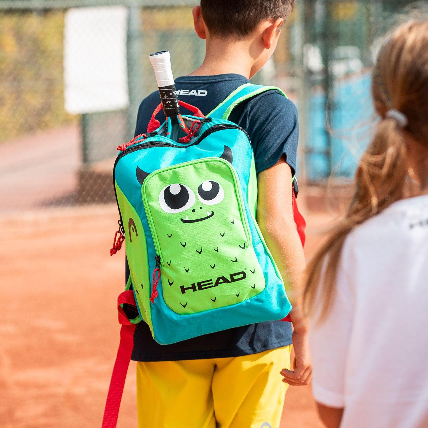 Head Kids Tennis Backpack - Blue/Green-Bruntsfield Sports Online