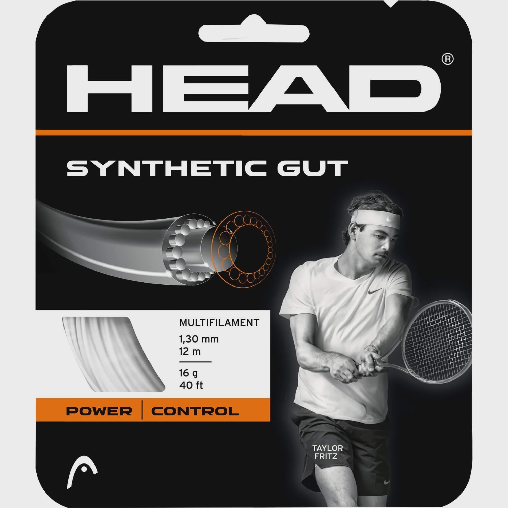 Head Synthetic Gut 16 Tennis String-Bruntsfield Sports Online