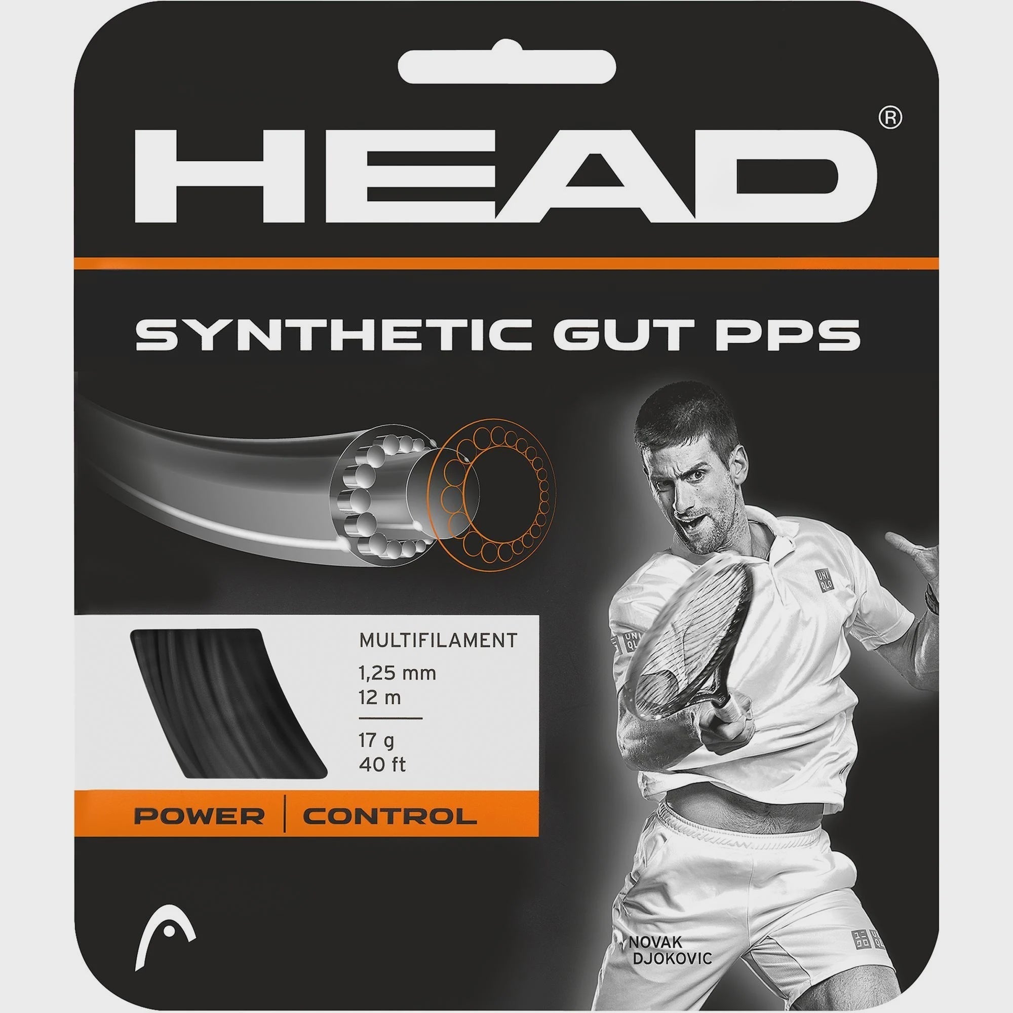 Head Synthetic Gut PPS Tennis String-Bruntsfield Sports Online