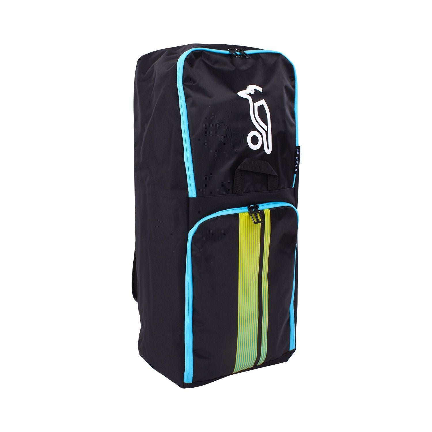 Kookaburra D6500 Cricket Duffle Bag - Black/Aqua-Bruntsfield Sports Online