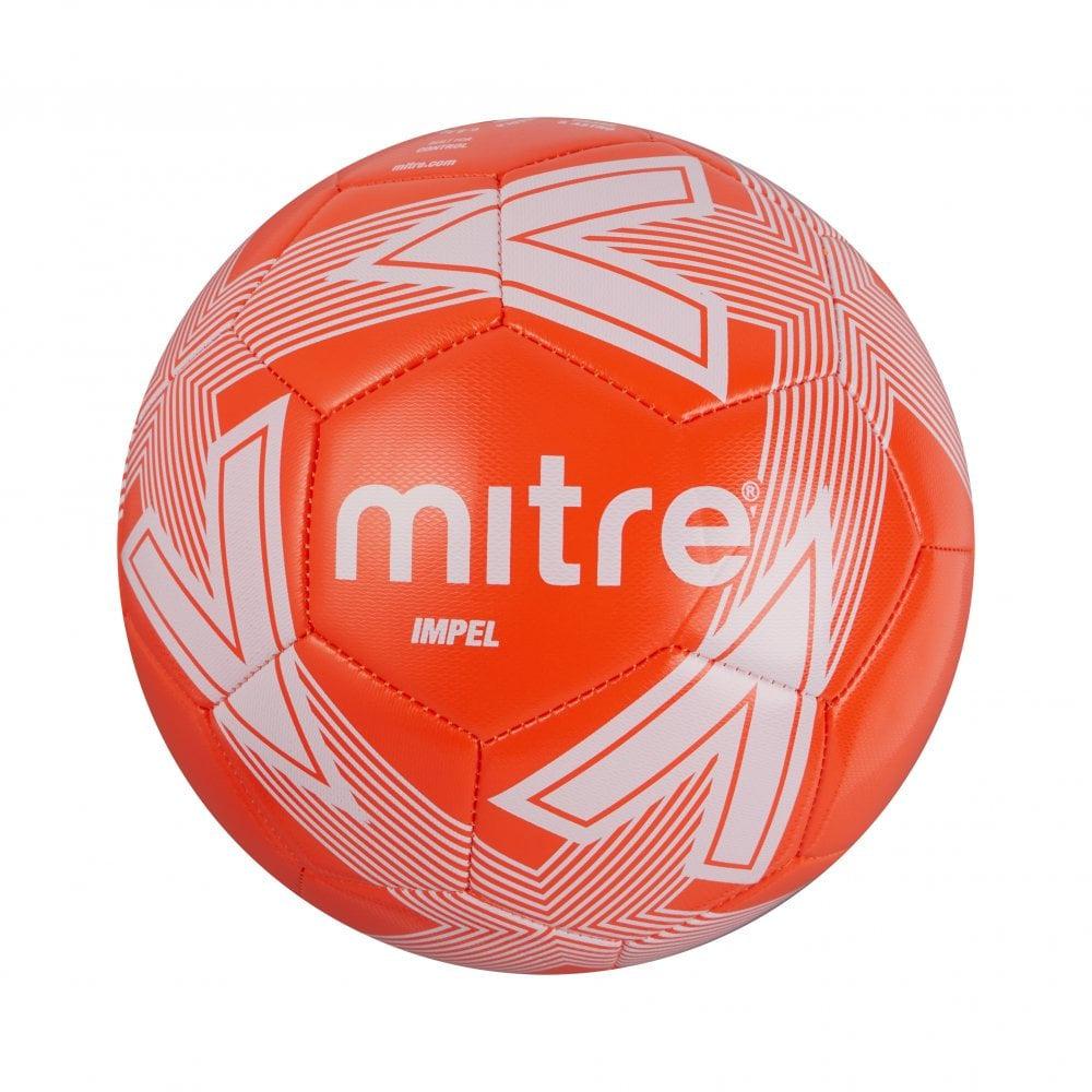 Mitre Impel Football-Red/White-Bruntsfield Sports Online