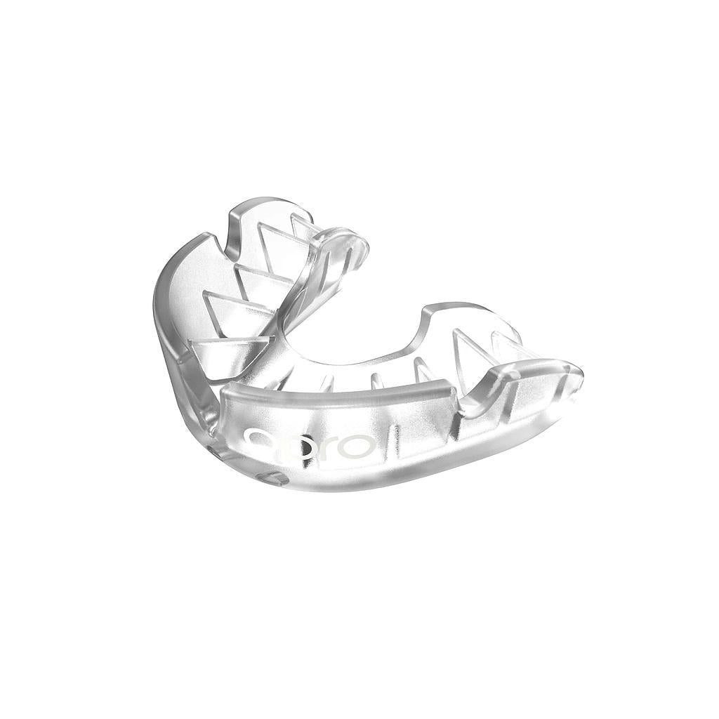 Opro Silver Superior Fit Mouthguard - Clear-Bruntsfield Sports Online