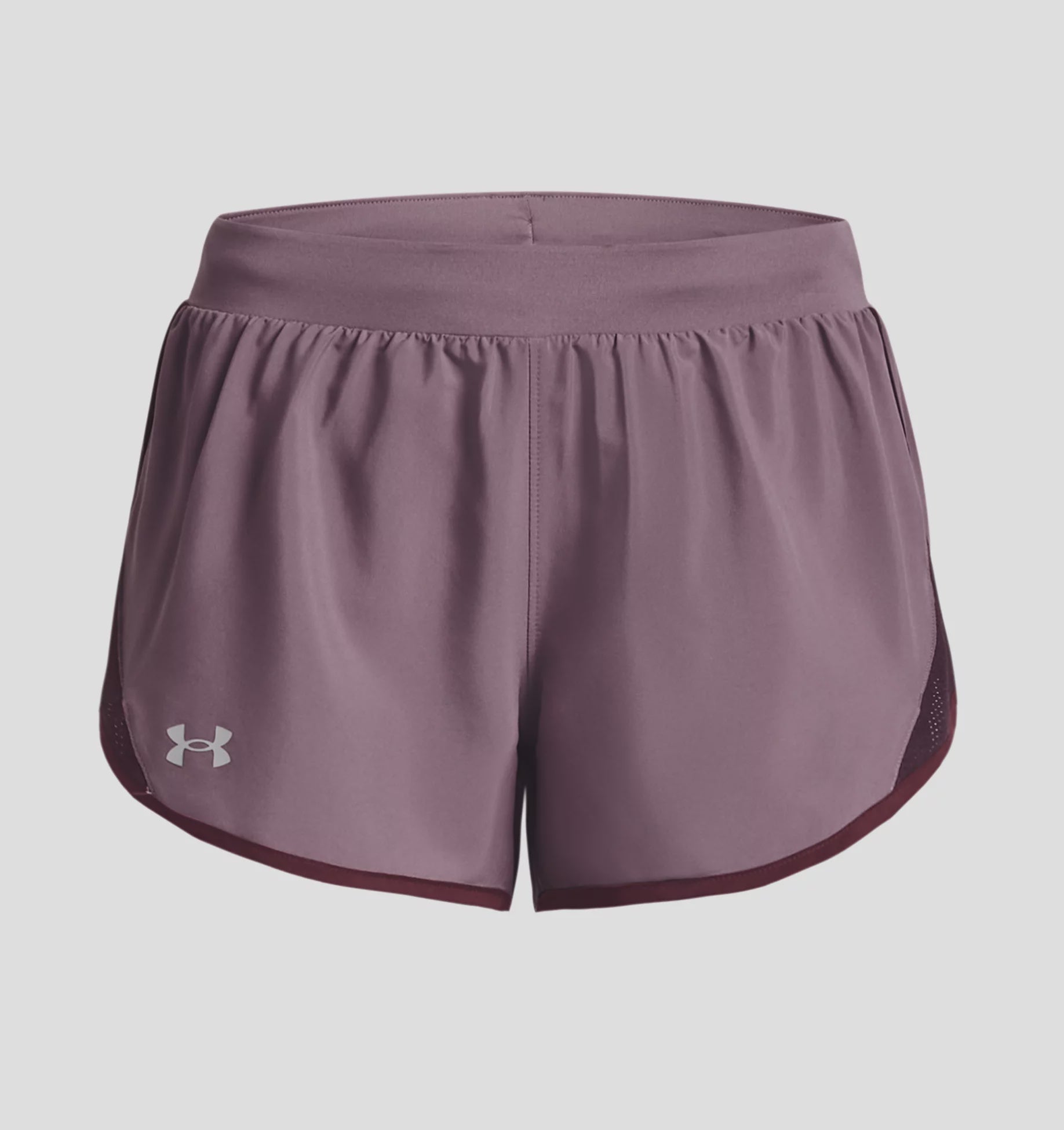 Under Armour Fly By 2.0 Women's Shorts - Purple/Maroon