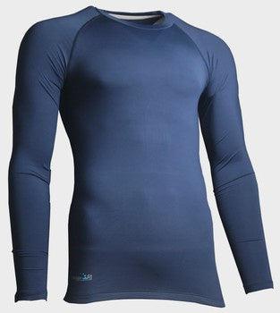 Precision Essential Base-Layer L/S Jr. Shirt-Navy-Bruntsfield Sports Online