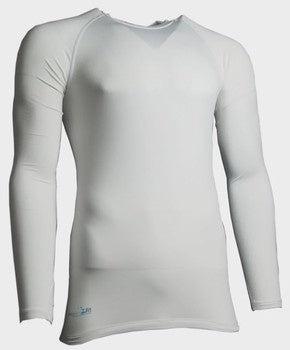 Precision Essential Base-Layer L/S Jr. Shirt-White-Bruntsfield Sports Online