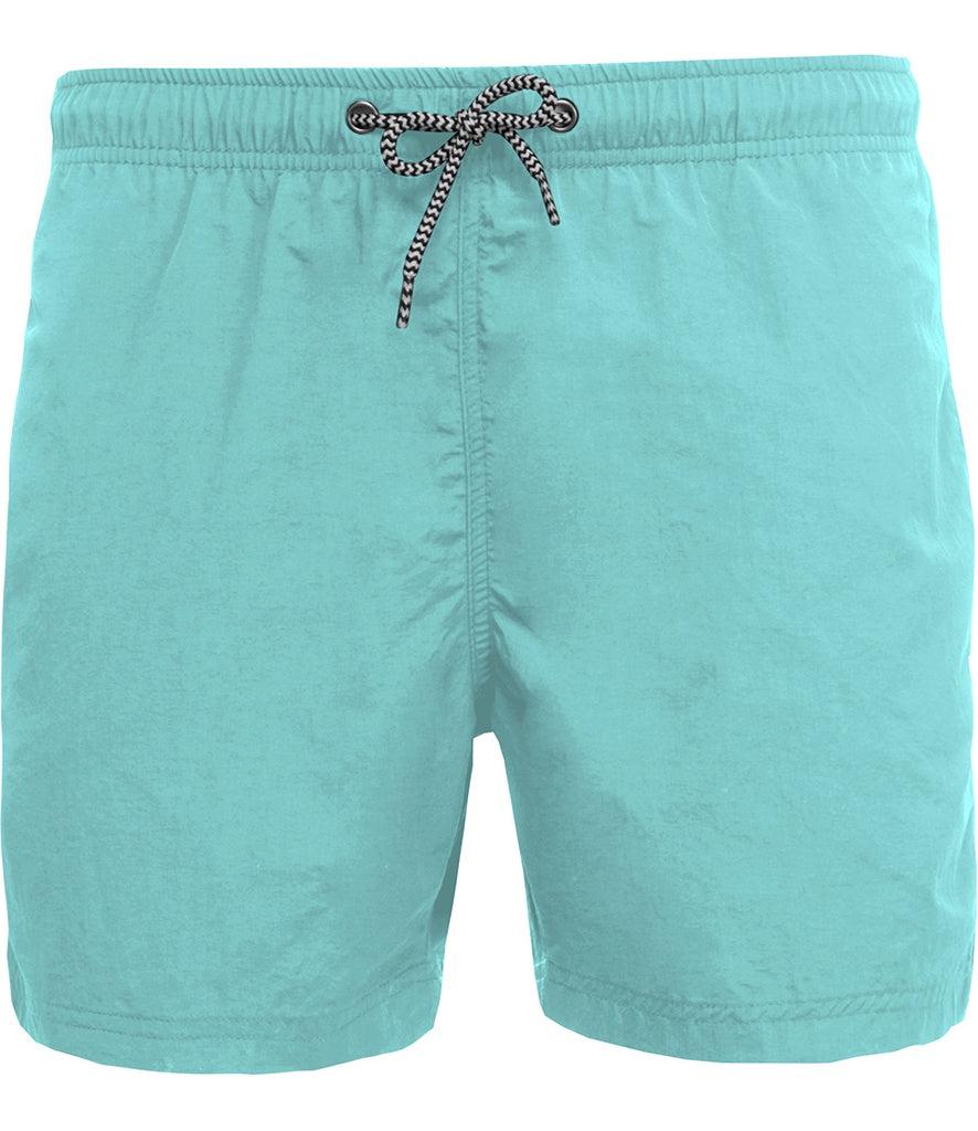 ProAct Mens Swimming Shorts - Light Turquoise-Bruntsfield Sports Online