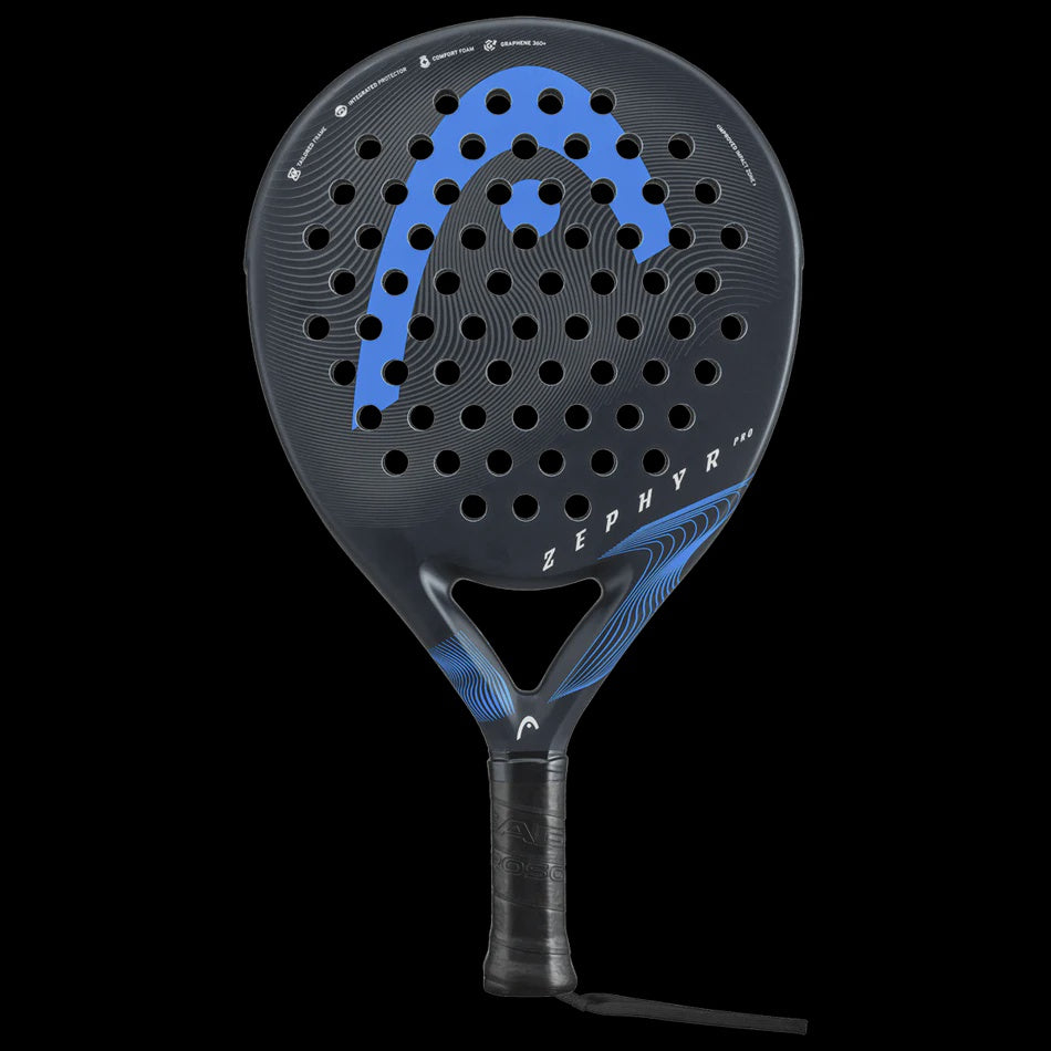 Head Zephyr Pro 2023 Black/Blue Padel Racket