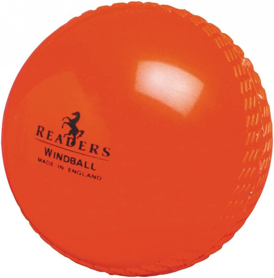 Readers Windball OrangeTraining Cricket Ball-Bruntsfield Sports Online