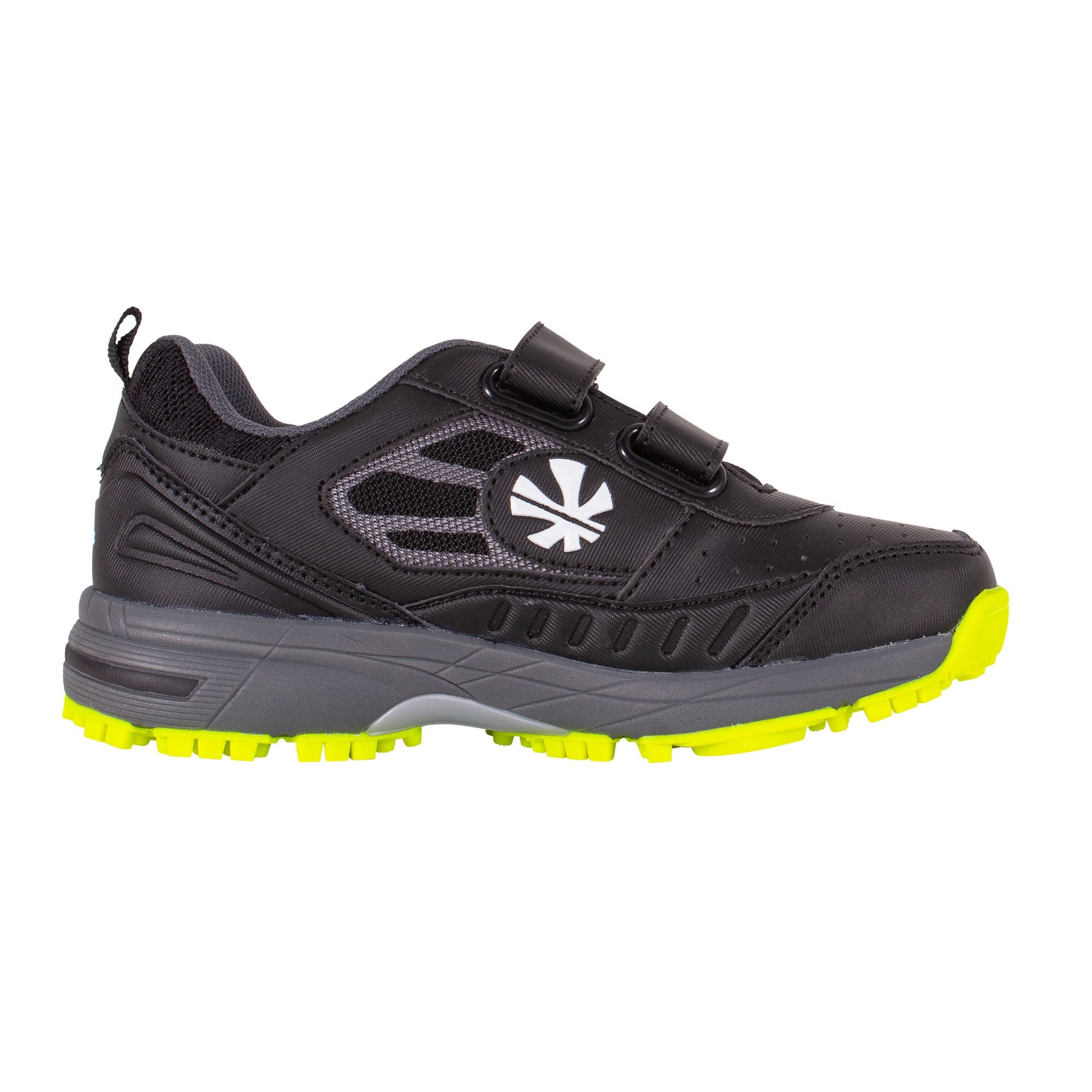 Reece Powerpitch Hockey Shoes - Black/Yellow-Bruntsfield Sports Online