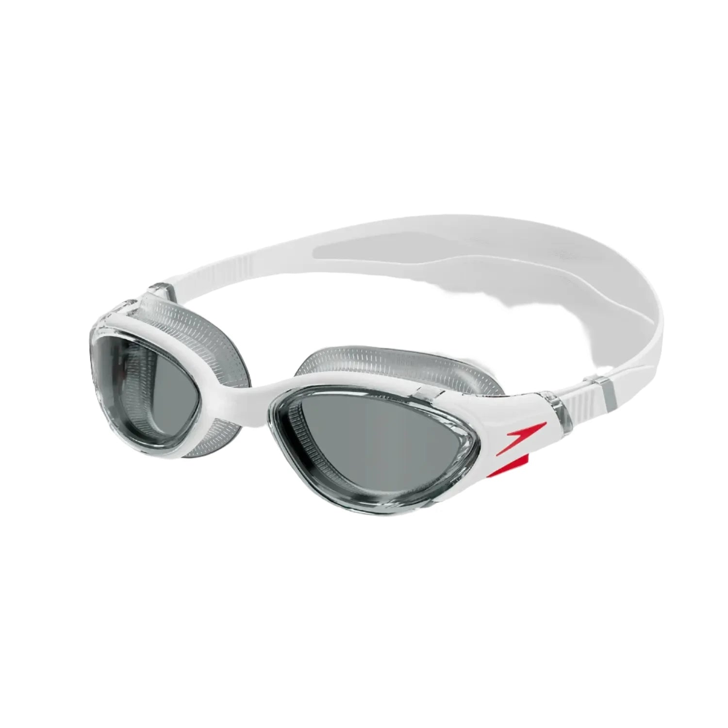 Speedo Biofuse 2.0 Goggles (White, Adult)-Bruntsfield Sports Online