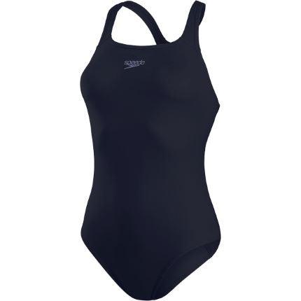 Speedo Eco Endurance+ Medalist Swimsuit (Navy)-Bruntsfield Sports Online