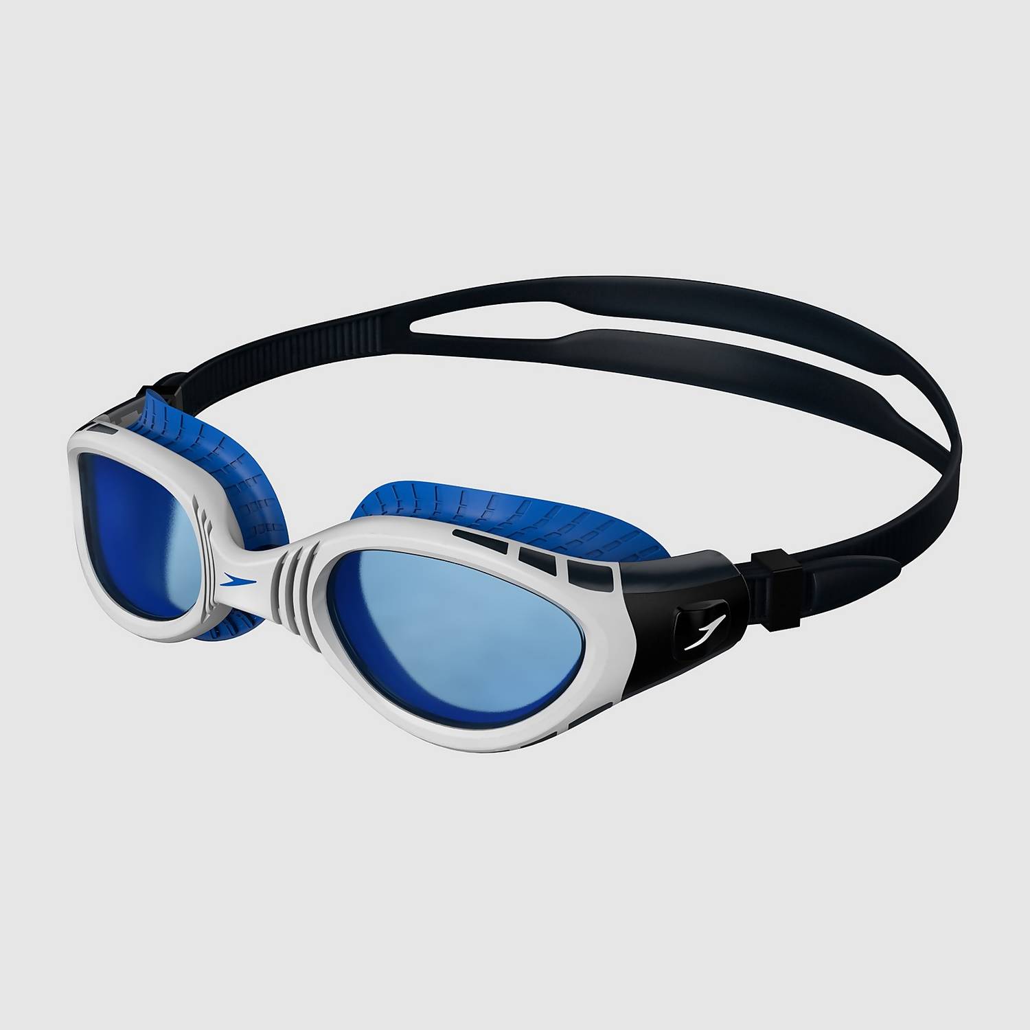 Speedo Futura Biofuse Flexiseal Goggles - Blue/White-Bruntsfield Sports Online