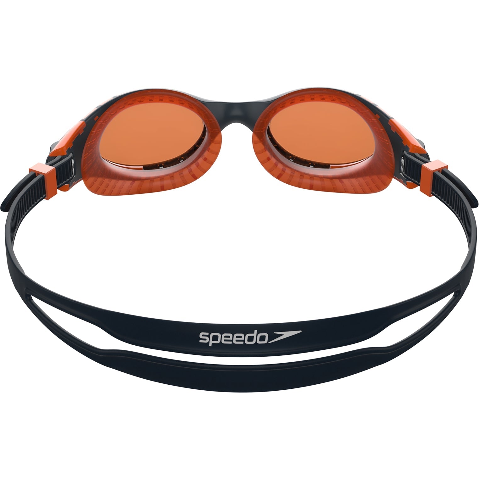 Speedo Futura Biofuse Flexiseal Goggles - Grey/Orange-Bruntsfield Sports Online