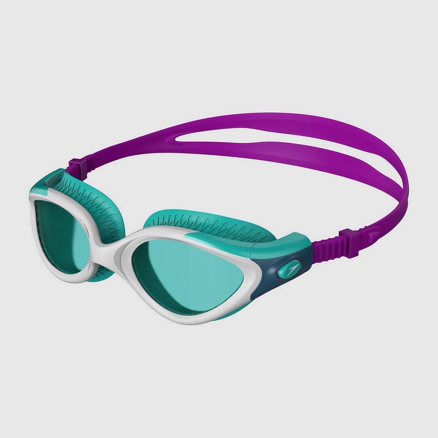 Speedo Futura Biofuse Flexiseal Women's Goggles - Purple/Mint-Bruntsfield Sports Online