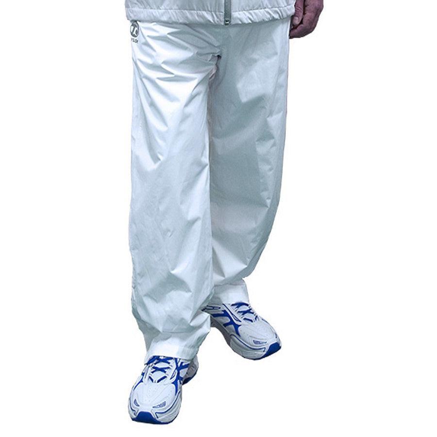 Taylor Superstorm White Bowling Trousers-Bruntsfield Sports Online