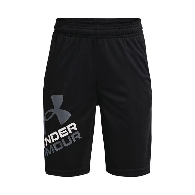 Boys' UA Prototype 2.0 Logo Shorts-Bruntsfield Sports Online