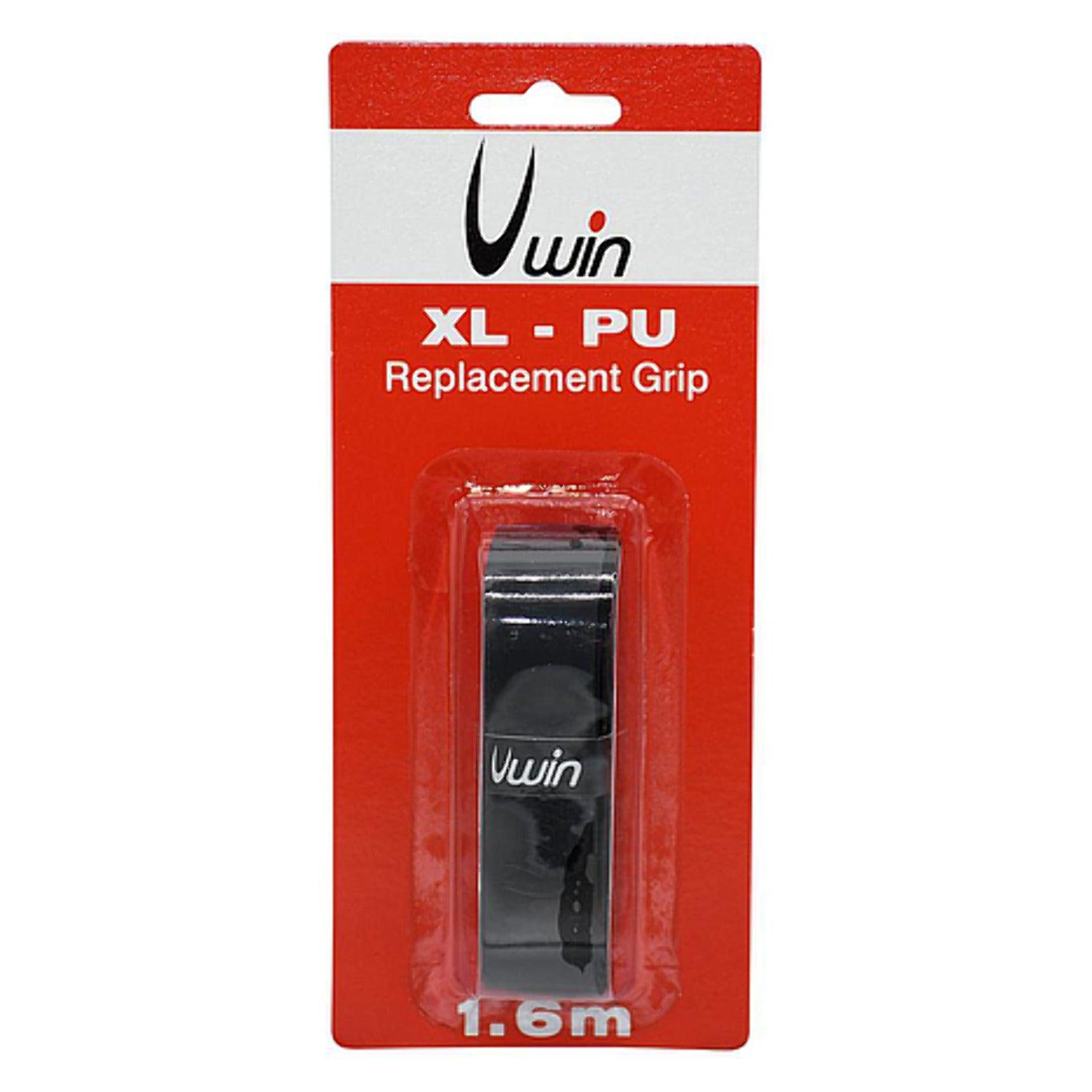 Uwin XL PU Hockey Replacement Grip - Black-Bruntsfield Sports Online