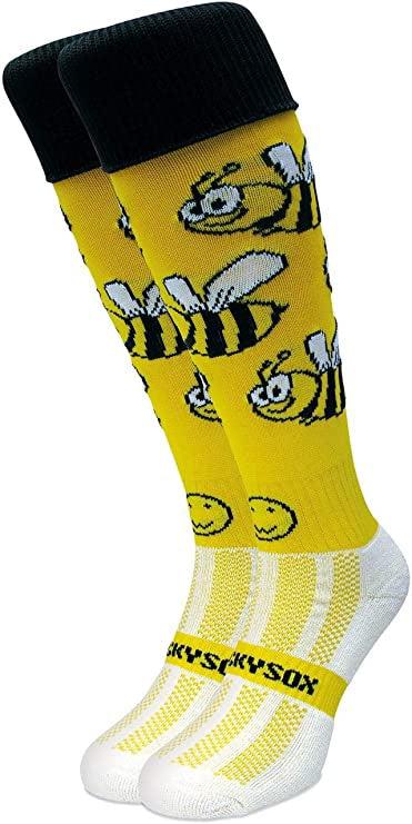 Wacky Sox Bees Knees Sports Socks-Bruntsfield Sports Online