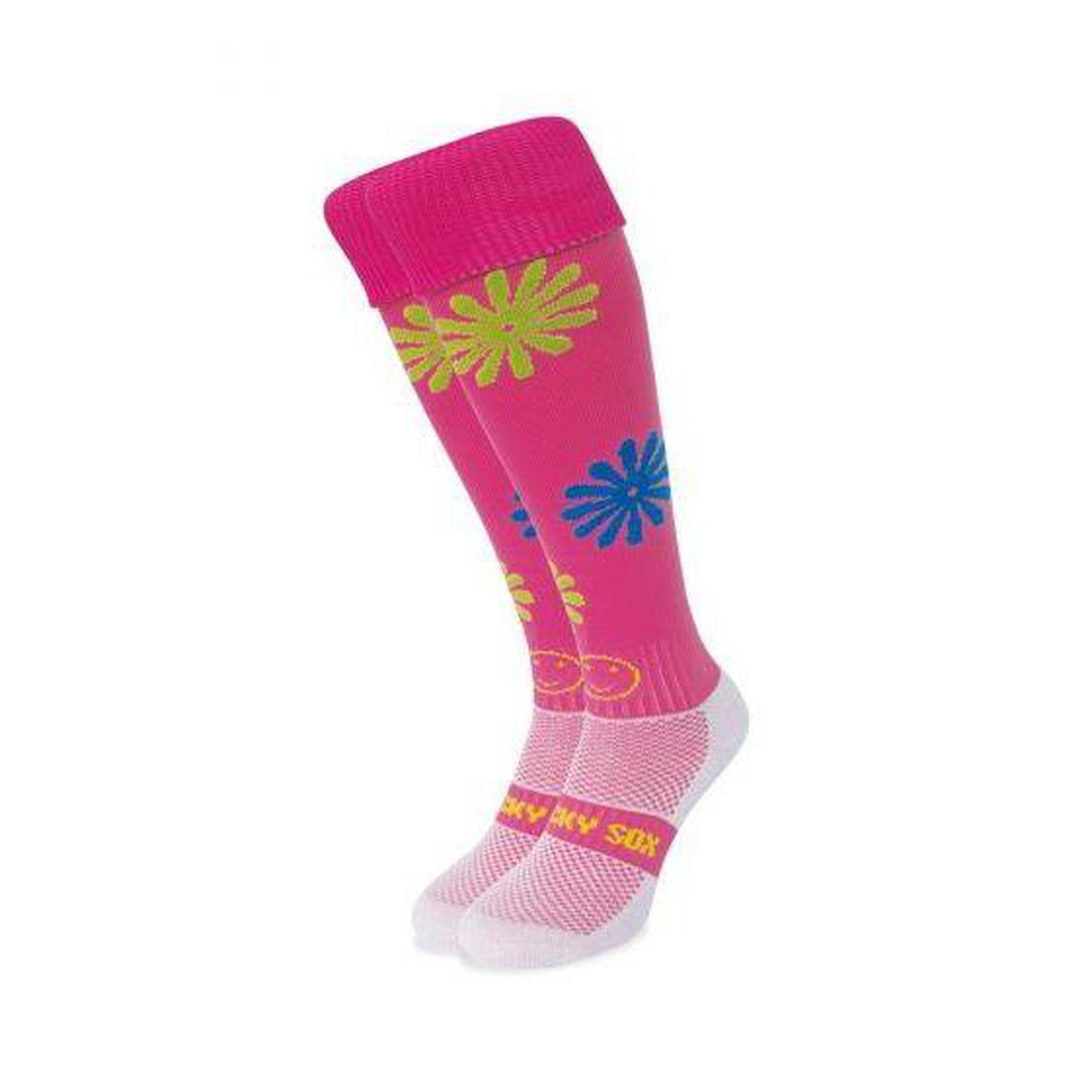 WackySox Lazy Daisy Sports Socks-Bruntsfield Sports Online