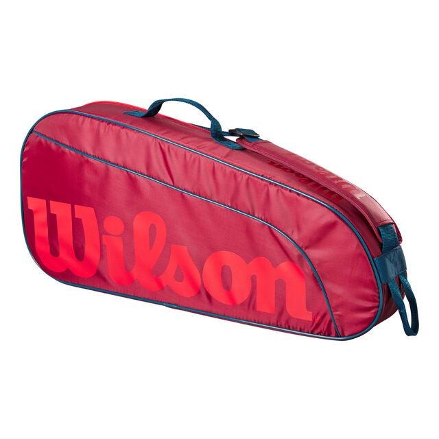 Wilson Junior 3 Pack Red Racket Bag-Bruntsfield Sports Online