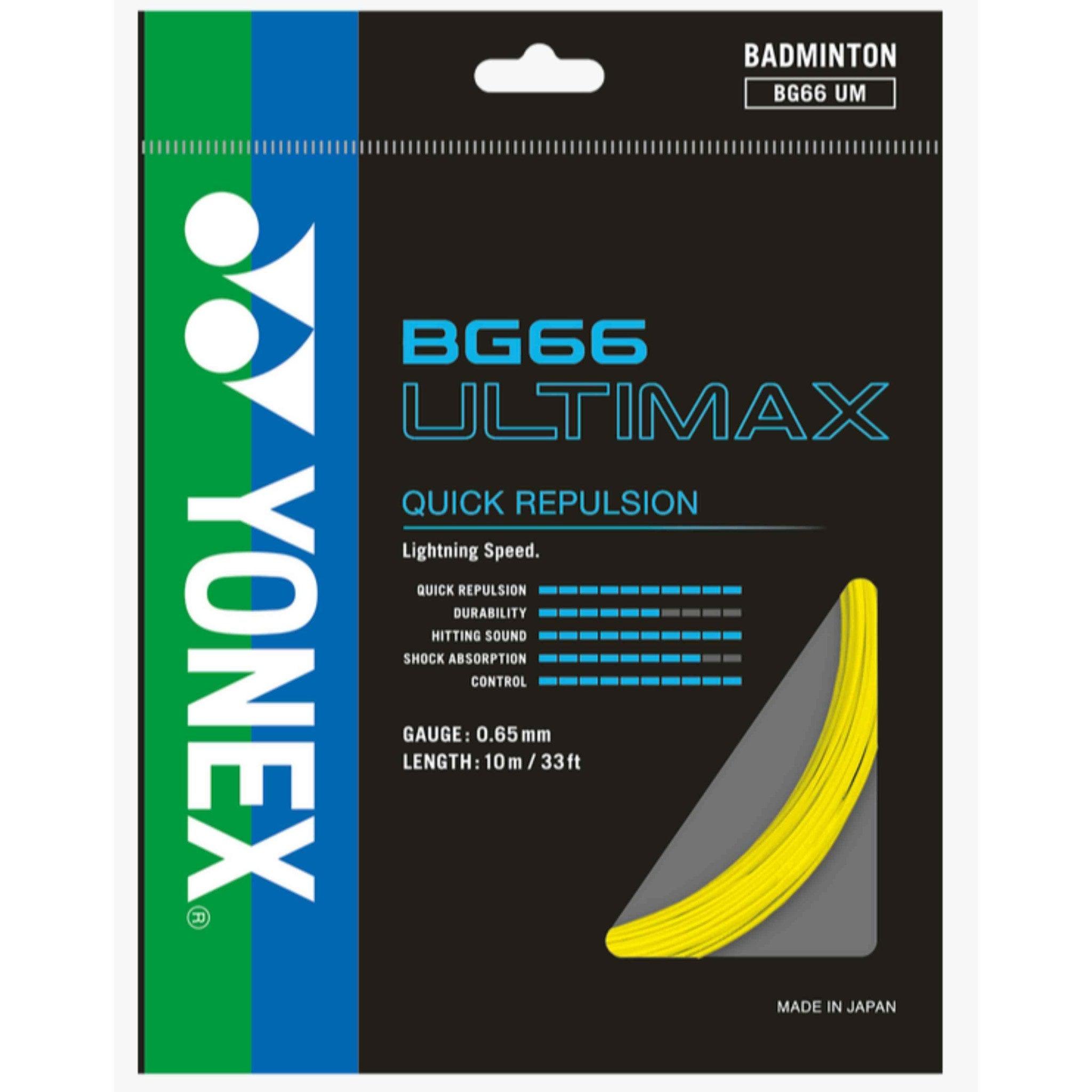 Yonex BG66 Ultimax Badminton String-Bruntsfield Sports Online