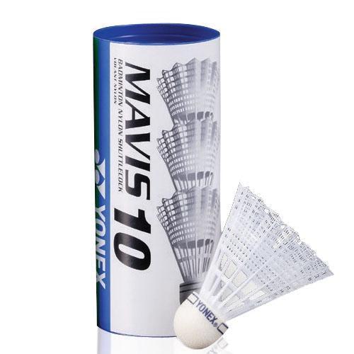 Yonex Mavis 10 Shuttlecocks - White (3 Pk)-Bruntsfield Sports Online