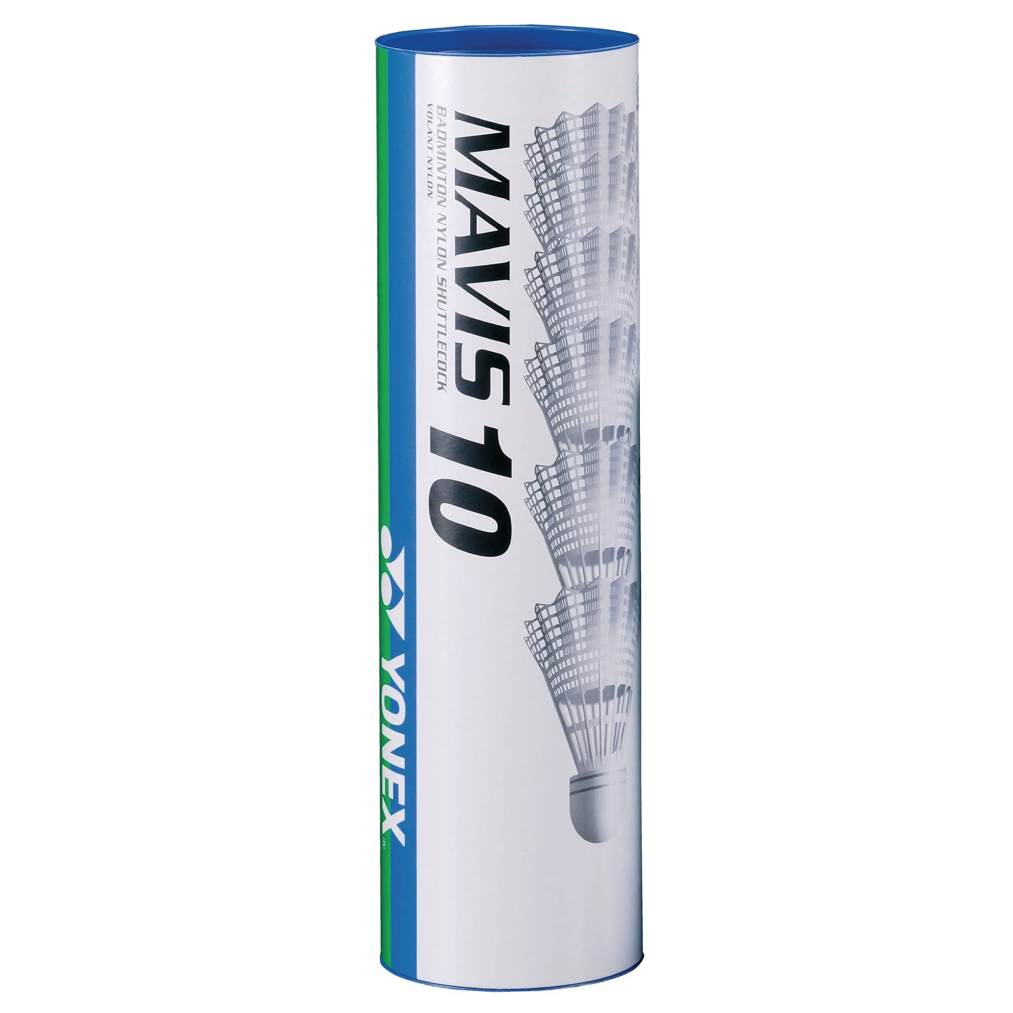 Yonex Mavis 10 Shuttles-White(6pk)-Bruntsfield Sports Online