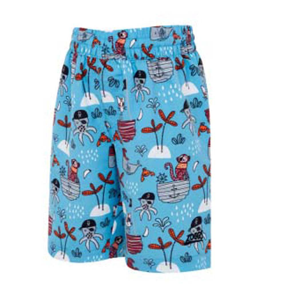 Zoggs Boys Watershorts - Pirate Print-Bruntsfield Sports Online