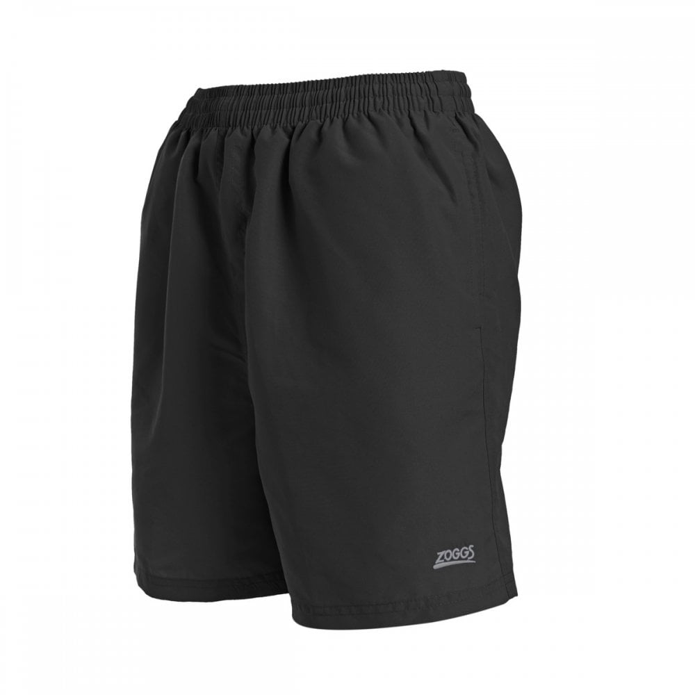 Zoggs Penrith 17" Swim Shorts - Black-Bruntsfield Sports Online