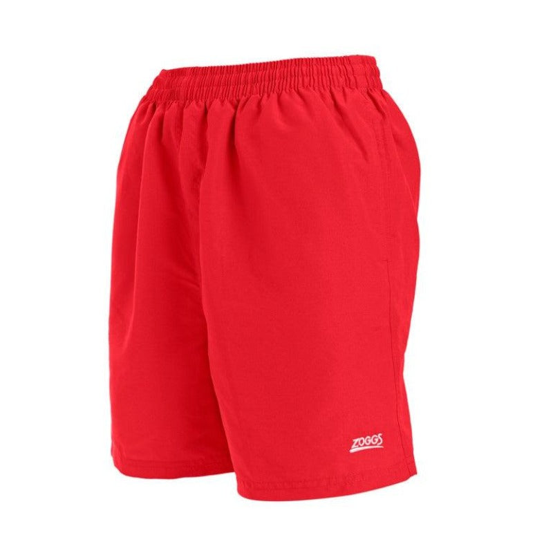 Zoggs Penrith 17" Swim Shorts - Red-Bruntsfield Sports Online