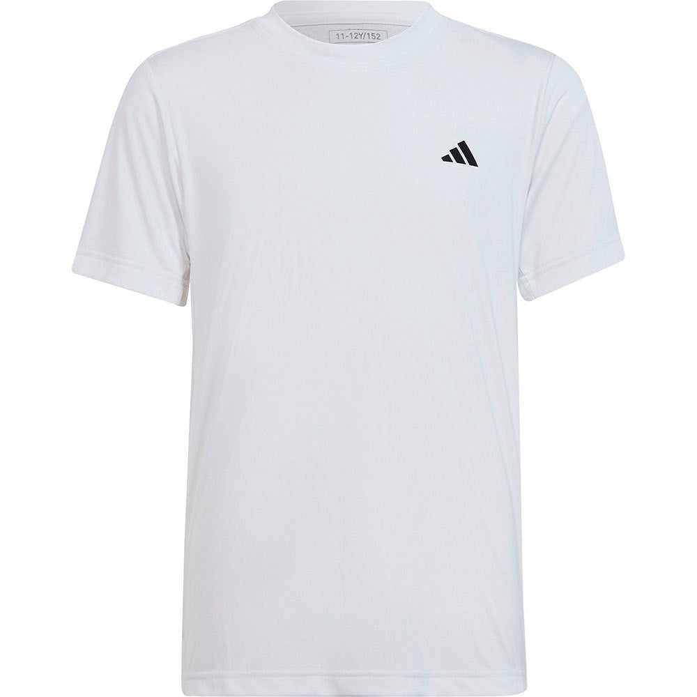Adidas Boys Club Tennis T-Shirt - White