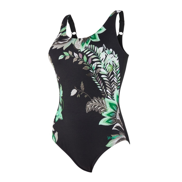 Zoggs Botanica Adjustable Scoopback Ladies Swimming Costume