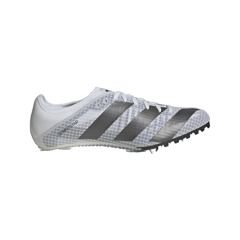 Adidas Sprintstar Running Spikes - White/Black