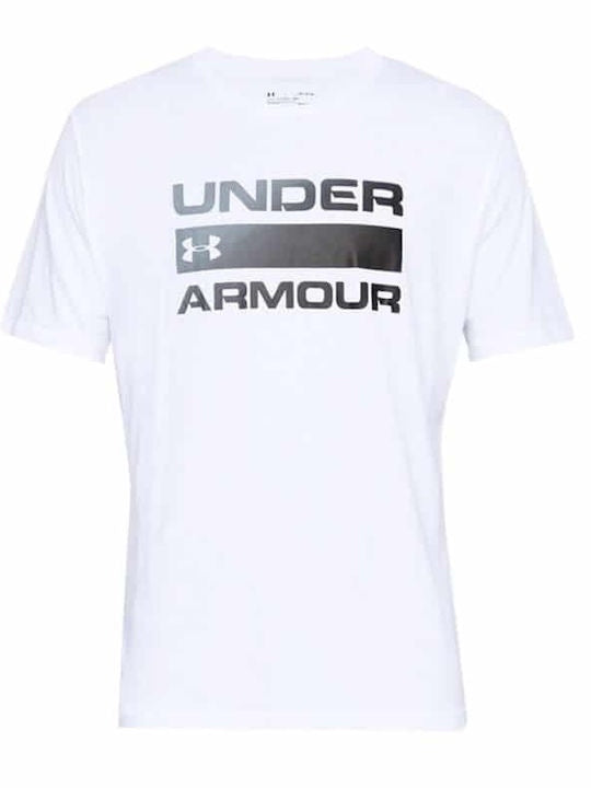 Under Armour Team Issue Men's T-Shirt S/S - White/Pitch Grey