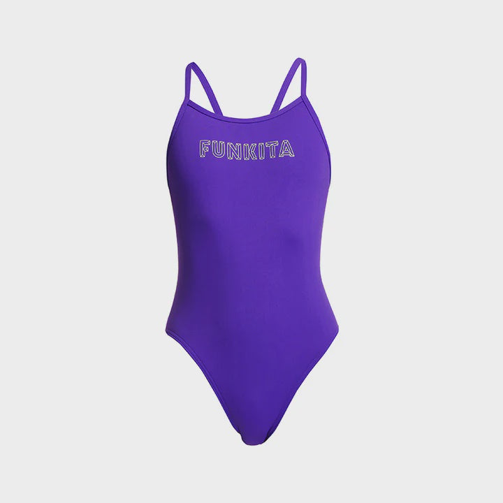 Funkita Single Strap Crush Girls Swimming Costume
