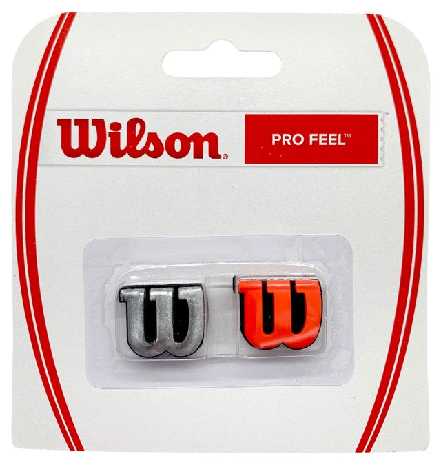 Wilson Red/Silver Dampeners x2